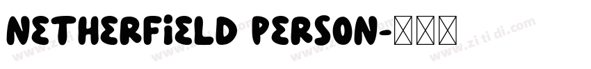 Netherfield Person字体转换 Netherfield Person字体转换
